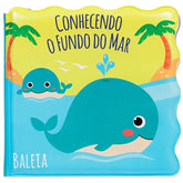 Livro Educativo para Banho "Conhecendo o Fundo do Mar" (6m+) - Buba